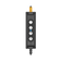 Hardkorr push button dimmer for LED camp lights front view with four buttons and a blue indicator.