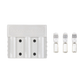Hardkorr 3 Pin 50A grey Anderson plug top view with three contacts beside the housing.