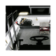 Hardkorr 8m Tri-Colour LED boat lights illuminating the rear deck and battery area in white.