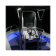 Hardkorr 8m Tri-Colour LED boat lights installed with blue deck lighting and white lights above the helm.