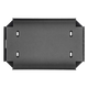 Hardkorr Battery Box Mounting Tray top view with mounting slots.
