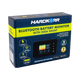 Hardkorr Bluetooth battery monitor packaging front angled view with a monitor illustration and 500A shunt label.