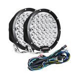 Hardkorr 9 Inch BZR-X Series LED Driving Lights (Pair with Harness)