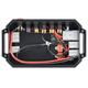 Hardkorr Battery Box Pro internal wiring view with connections.