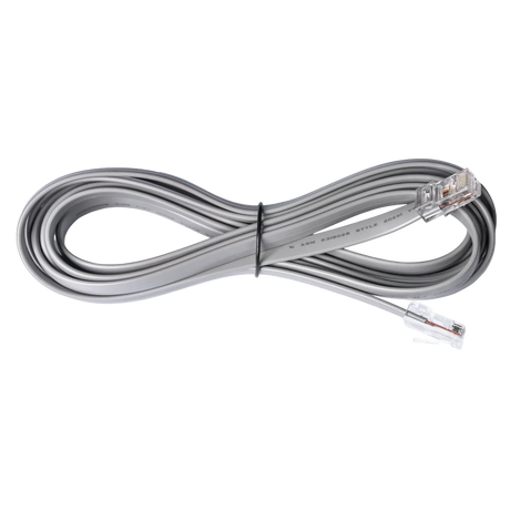 Hardkorr LS inverter remote grey connection cable with clear plugs.