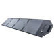 Hardkorr MKII 200W solar mat front right view with solar cells and an Anderson plug.