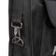 Hardkorr MKII 200W solar mat carry bag close up of the shoulder strap clip beside the zip.