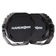 Hardkorr XD Series 7 inch LED driving lights with black protective covers fitted.