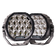 Hardkorr XD Series 7 inch LED driving lights in a pair with silver mounting brackets.