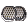 Pair of Hardkorr XD Series 9 inch LED driving lights with exposed LED reflectors and mounting brackets.