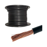 KEY 0 B&S (50mm2) Black Battery Cable - 246A - Sold per 50cm