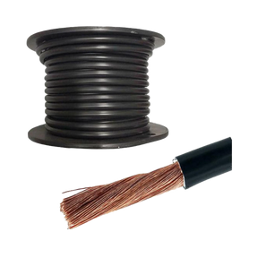 KEY 0 B&S (50mm2) Black Battery Cable - 246A - Sold per 50cm