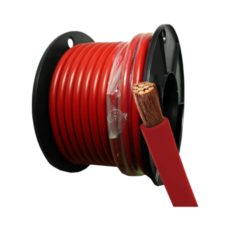 KEY 2 B&S (32mm2) Red Battery Cable - 173A - Sold per 50cm