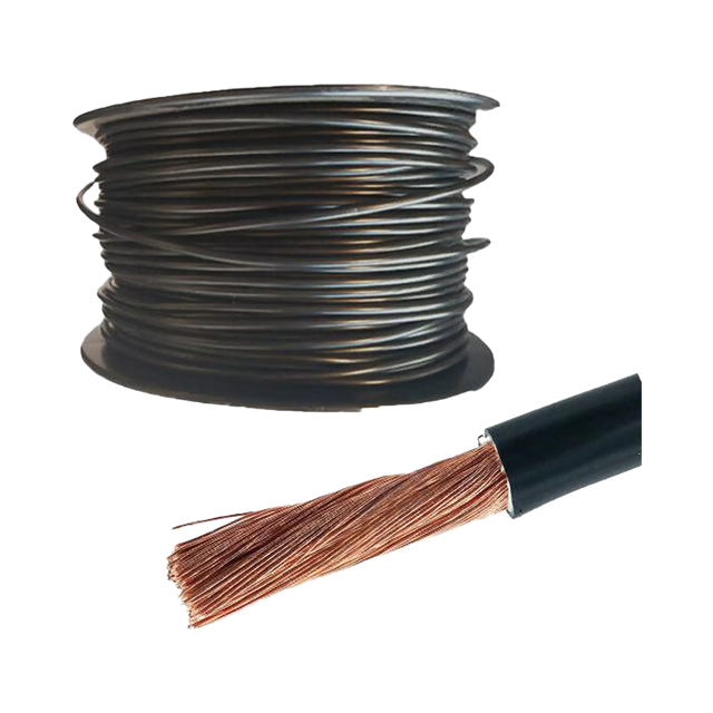 KEY 6 B&S (14mm2) Black Battery Cable - 103A - Sold per 50cm
