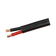 KEY 8 B&S twin core battery cable with red and black insulated wires and exposed copper ends.