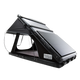 Outback Tourer 1.2 Plus Rooftop Tent back-left studio view with solar panel on the shell.