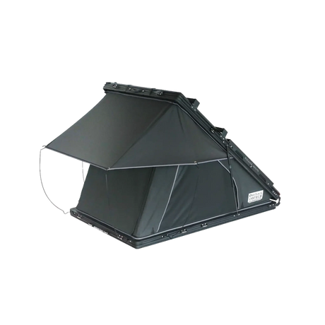Outback Tourer 1.2 Plus Rooftop Tent front-right studio view with closed side windows and rainfly.