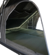 Outback Tourer 1.4 rooftop tent interior mattress view with side opening and LED light strip.