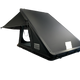 Outback Tourer 1.4 rooftop tent back left view with carbon fibre panel displayed.