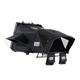 Outback Tourer 1.5 Lite Rooftop Tent front left studio view with rainfly open.