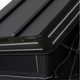Outback Tourer 1.9 Pro Rooftop Tent open corner detail with grey lines and side fabric.
