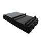 Outback Tourer 1550 Z Rooftop Tent closed top view with roof cross bars and solar panel.