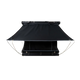 Outback Tourer 1550 Z Rooftop Tent front studio view with the rainfly fully open.
