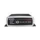 Projecta 45A 3-Stage DCDC charger control panel close up with the mode button and charging indicator lights.