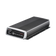 Projecta 45A 3-Stage DCDC charger front right view with a ribbed black housing and silver edged control panel.