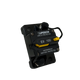 Rekcharge 100A Inline Waterproof Resettable Circuit Breaker front left product view.