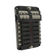 Rekcharge 12 way fuse block in a front left view with the cover removed and screw terminals exposed.