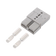 Rekcharge grey 120A Anderson plug with two metal crimp contacts beside the housing.