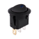 Rekcharge 12V Round Toggle Switch with Blue LED