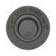 Rekcharge 12V round toggle switch straight front close up with lock point markings.