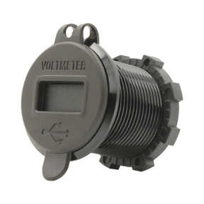 Rekcharge 12V Single Twin USB Socket with Voltmeter