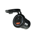Rekcharge 12V USB and twin USB-C socket front right view with threaded housing.
