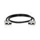 Rekcharge 1m solar cable extension lead front view with both 50A Anderson plug openings facing forward.