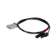 Rekcharge 1m solar cable with positive and negative MC4 leads and a grey 50A Anderson plug.