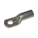 Rekcharge 35mm battery cable lug with an 8mm hole, angled to show its crimp barrel and stamped size.