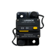 Rekcharge 60A Inline Waterproof Resettable Circuit Breaker front close-up.
