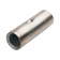 Rekcharge 95mm battery cable joiner in an angled view with a round cable opening and a small side indentation.