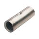Rekcharge 95mm battery cable joiner in an angled view with a round cable opening and a small side indentation.