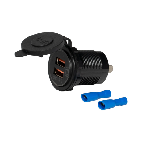 Rekcharge 12V Single Twin USB Socket