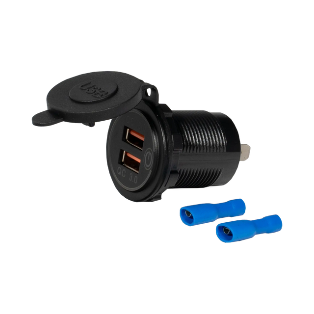 Rekcharge 12V Single Twin USB Socket