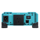 Renogy 1000W pure sine wave inverter front panel with AC input, a power socket, control switch and remote port.