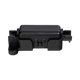 Roam Gear 125A In-line Midi fuse holder closed in a straight front view.