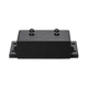 Roam Gear 12V double Anderson surface mount front view with the black dust cover fitted.