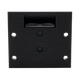 Roam Gear 12V single Anderson surface mount underside with four mounting holes and two recessed nuts.