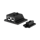 Roam Gear 12V single Anderson surface mount front right view with a grey 50A plug and dust cover beside it.
