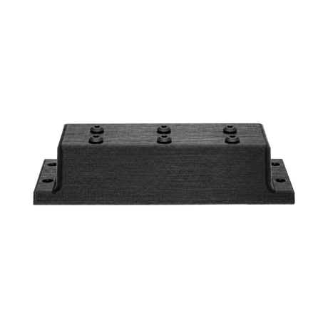 Roam Gear 12V triple Anderson surface mount rear view with a sloped housing and six top screws.